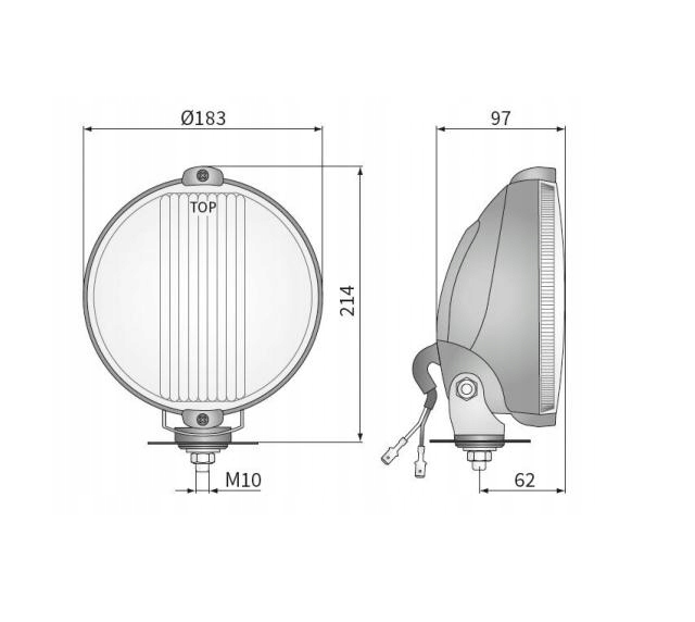 Screenshot 2024-01-03 at 16-29-58 Halogen reflektor drogowy RING LED 12V 183mm Chrom NFZ